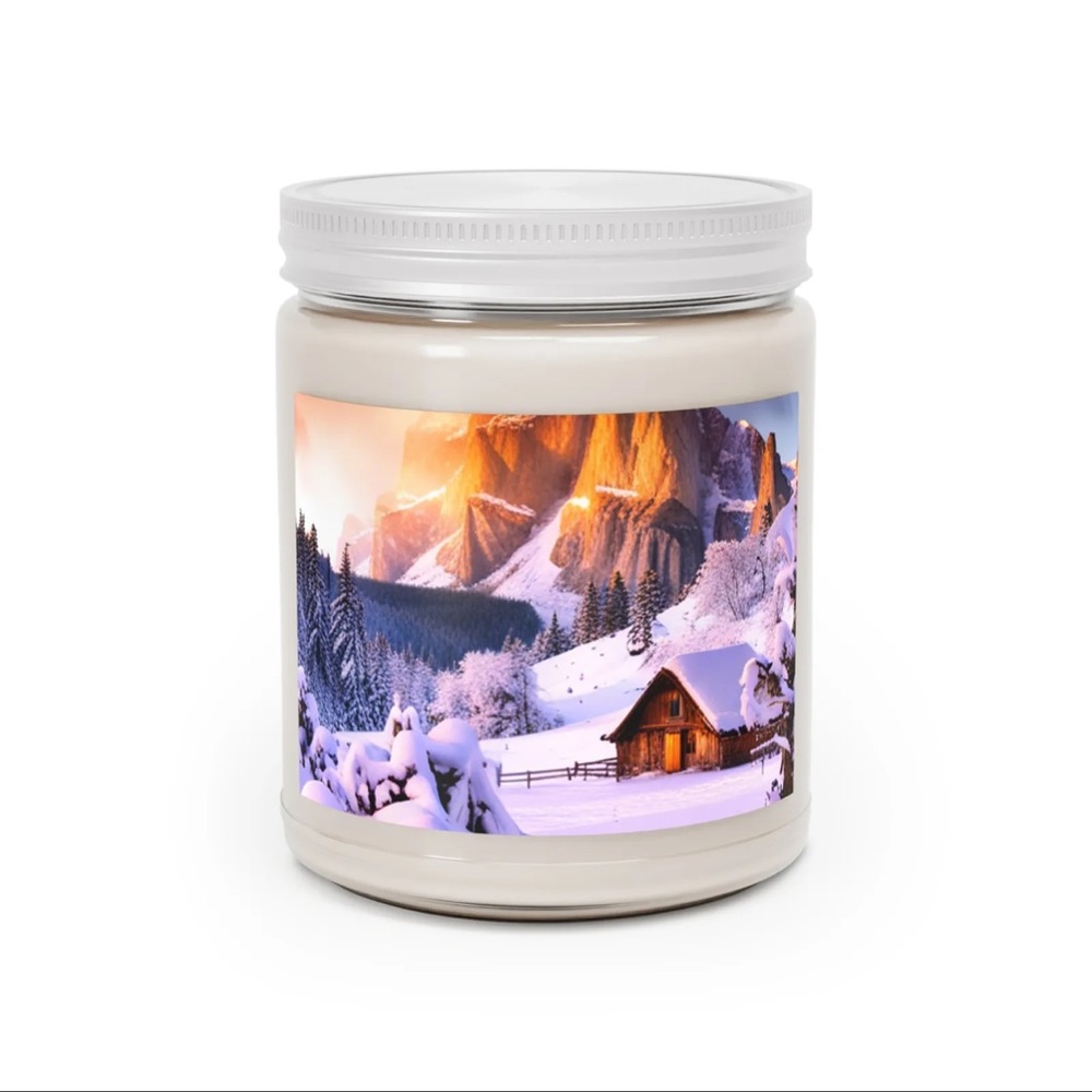 Scented candles (Enchanting winterland)